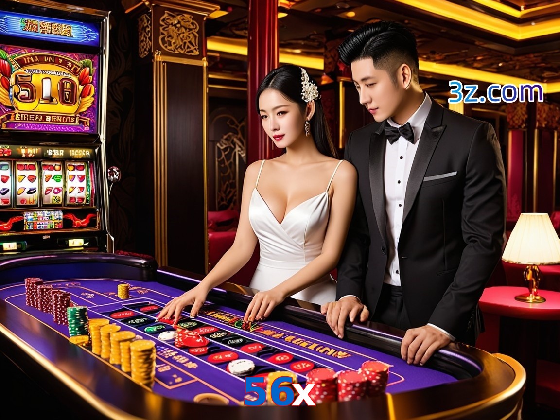 56x cassino online com mesa de blackjack e dealer
